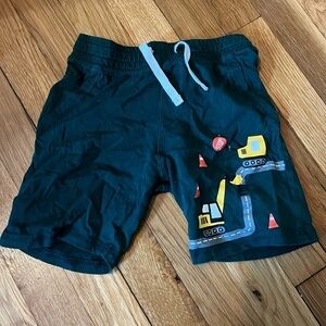 H&M forest green construction shorts 5-6Y